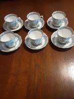 Royal Albert 6 heren kop en schotels Silver Birch, Ophalen of Verzenden