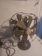 Antieke dubbele ventilator jaren 20-30, Ophalen of Verzenden
