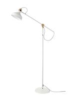 IKEA RANARP stalamp wit/ecru, Huis en Inrichting, Lampen | Vloerlampen, Ophalen, Zo goed als nieuw, Metaal, 150 tot 200 cm