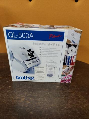 NIEUW! Brother QL-500A Labelprinter P-touch (NOS) beschikbaar voor biedingen