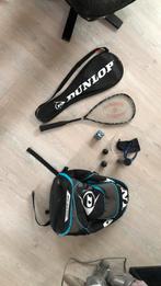 Squash racket +tas, Gebruikt, Ophalen of Verzenden