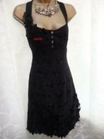 Karen Millen mooi zwart jurk 3d maat 10/38, Maat 38/40 (M), Karen Millen, Zwart, Ophalen of Verzenden