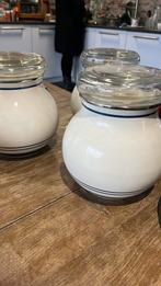 Vier grote vintage emaille voorraadpotten van Ikea, Ophalen of Verzenden, Huis en Inrichting