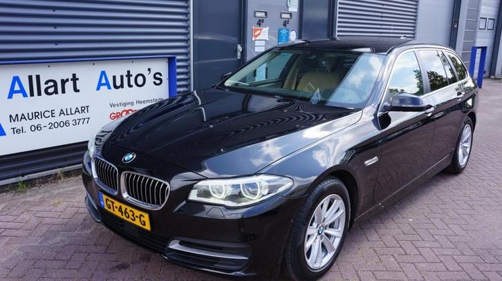 Bmw 5-SERIE 520i Touring Luxury Line Automaat, Auto's, BMW, Bedrijf, 5-Serie, ABS, Adaptive Cruise Control, Airbags, Bluetooth