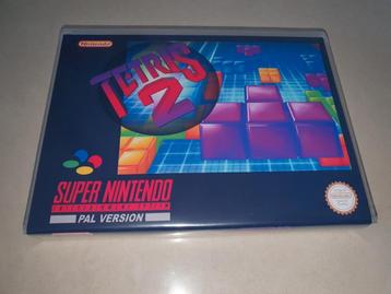 Tetris 2 SNES Game Case beschikbaar voor biedingen