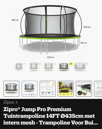 Trampoline pro 435cm  beschikbaar voor biedingen