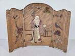 Tafelscherm, been, hout, Japan, midden 20e eeuw, Antiek en Kunst, Ophalen of Verzenden