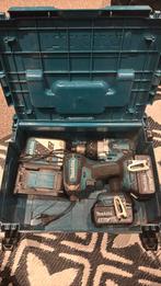 Makita boormachine set compleet, Ophalen of Verzenden, Zo goed als nieuw, 600 watt of meer, Boormachine