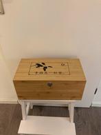 Bredemijer Houten Bewaarkist- 14x17x40 cm, Ophalen of Verzenden, Gebruikt, Overige houtsoorten, Minder dan 50 cm