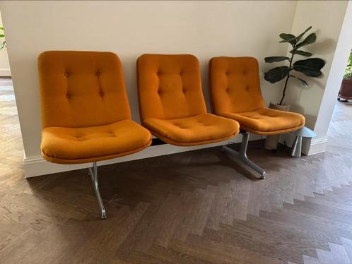 Artifort design wachtkamer bank, Huis en Inrichting, Banken | Sofa's en Chaises Longues, Gebruikt, Driepersoons, Ophalen