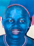 Andy Warhol art-print Queen Ntombi Twala, Huis en Inrichting, Woonaccessoires | Schilderijen, Tekeningen en Foto's, Ophalen, Gebruikt