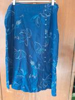 SKFK rok met zijsplit, Kleding | Dames, Blauw, Ophalen of Verzenden, Zo goed als nieuw, Onder de knie