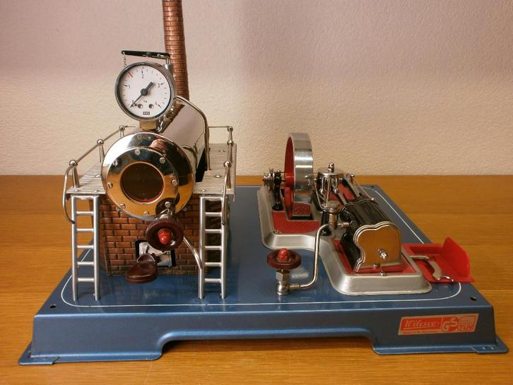 Wilesco D20 stoommachine, Hobby en Vrije tijd, Modelbouw | Overige, Zo goed als nieuw, Groter dan 1:32, Ophalen of Verzenden