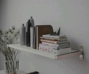Wandplank 80x20 Wit beschikbaar voor biedingen