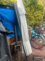 Zweefparasol met Vaste Voet, Tuin en Terras, Parasols, Ophalen, Gebruikt, Kantelbaar, 2 tot 3 meter