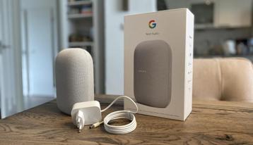 Google Nest Audio zo goed als nieuw Google Home Assistant beschikbaar voor biedingen