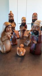 kerstgroep 8 delig Peru terracotta, Ophalen, Zo goed als nieuw