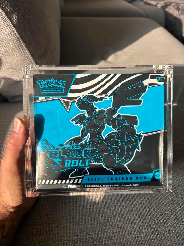 Pokémon SV10.5 Black Bolt ETB Zekrom - Nieuw & Gesealed!, Hobby en Vrije tijd, Verzamelkaartspellen | Pokémon, Nieuw, Boosterbox