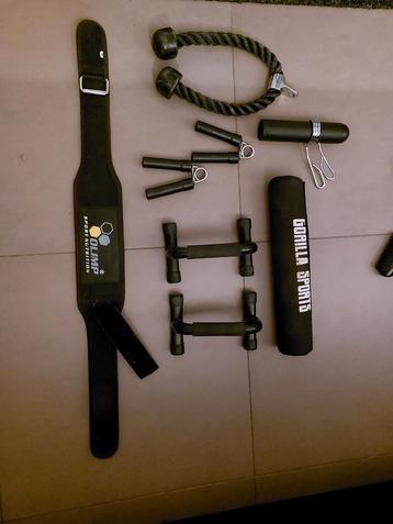 Diverse fitness spullen beschikbaar voor biedingen