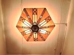 Tiffany plafondlamp diameter 41cm, Huis en Inrichting, Ophalen of Verzenden, Zo goed als nieuw