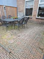 16 m² betonnen Waalformaat klinkers (incl. halve stenen), Tuin en Terras, Tegels en Klinkers, Gebruikt, Klinkers, Ophalen of Verzenden