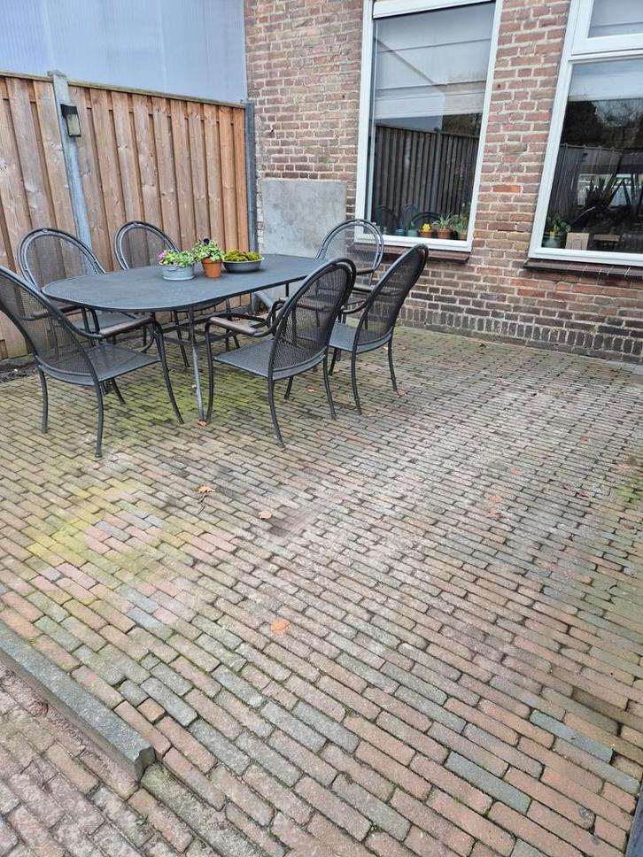 16 m² betonnen Waalformaat klinkers (incl. halve stenen), Tuin en Terras, Tegels en Klinkers, Gebruikt, Klinkers, Beton, 10 m² of meer