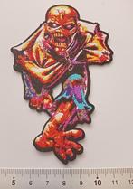 Iron Maiden limited edition Piece of mind shaped patch 330, Nieuw, Kleding, Verzenden