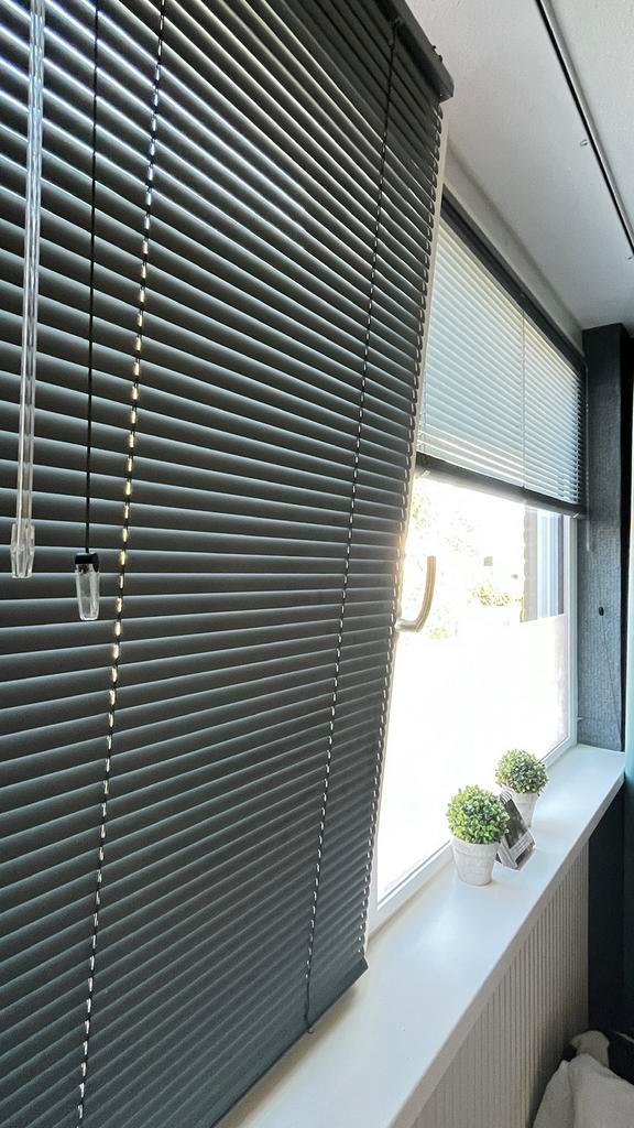 10x Luxe Lega aluminium jaloezieën maatwerk <5 jaar oud, Huis en Inrichting, Stoffering | Gordijnen en Lamellen, Zo goed als nieuw