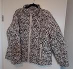 Dames winterjas panterprint, Beige, Maat 46/48 (XL) of groter, Nieuw, Ophalen of Verzenden