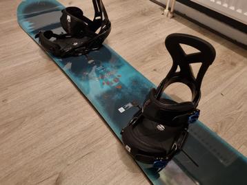 BURTON PROCESS 157 SNOWBOARD + BURTON CUSTOM EST BINDING M beschikbaar voor biedingen