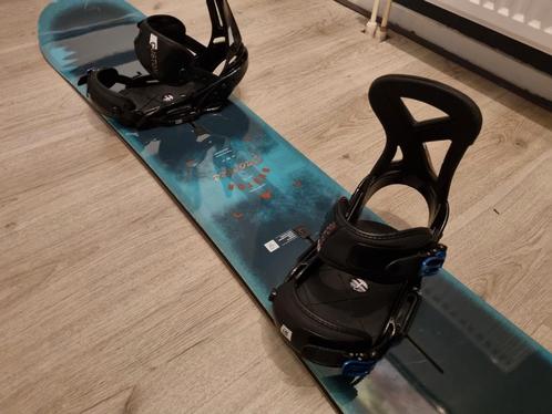 BURTON PROCESS 157 SNOWBOARD + BURTON CUSTOM EST BINDING M, Sport en Fitness, Snowboarden, Gebruikt, Board, Ophalen of Verzenden