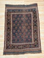Antik Perzisch Tapijt Kurdestan ( Antique Carpet)163 x 112cm, Gebruikt, Wol, Ophalen of Verzenden, NA