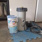 Intex zwembad filter met 2 nieuwe Filters., Ophalen of Verzenden, Gebruikt