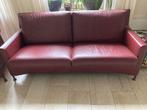 Bankstel 2,5 zits plus 2 stoelen bordeaux rood, Huis en Inrichting, Banken | Sofa's en Chaises Longues, Ophalen, Gebruikt, 150 cm of meer