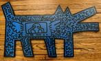 Uniek Keith Haring hond kunstwerk, Antiek en Kunst, Kunst | Schilderijen | Abstract, Ophalen of Verzenden