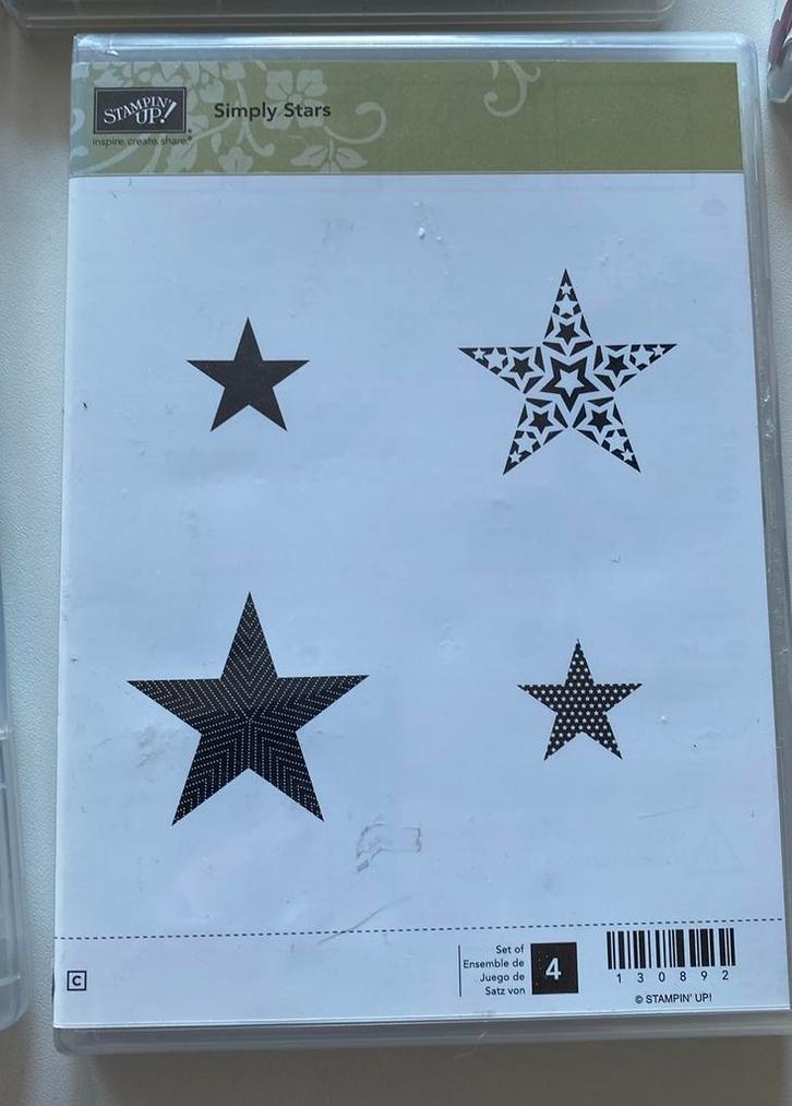 Stempelsets, Stampin’ Up!, Hobby en Vrije tijd, Stempelen, Zo goed als nieuw, Clearstamp, Ophalen of Verzenden