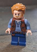 Lego Jurassic World minifig jw011. Owen Grady, Ophalen of Verzenden, Zo goed als nieuw, Lego