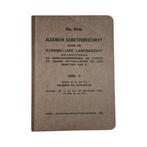 Wo2 Nederlands Algemeen Schietvoorschrift No. 89b, 2288CL, Info@dbmmilitaria.nl, Ophalen of Verzenden, DBM militaria