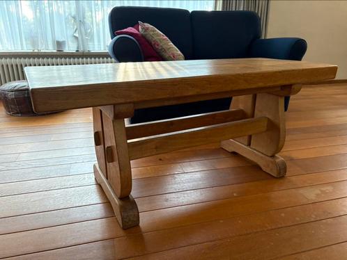 Mooie, stijlvolle, blank-eiken salontafel, Huis en Inrichting, Tafels | Salontafels, Gebruikt, 50 tot 75 cm, 50 tot 100 cm, 100 tot 150 cm