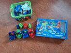 PJ Masks garage auto's poppetjes, Ophalen of Verzenden, Gebruikt, Jongen of Meisje