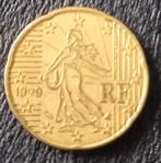Frankrijk 20 eurocent 1999 misdruk, Ophalen of Verzenden, Frankrijk, 20 cent
