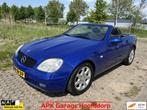 Mercedes-Benz SLK-klasse 200 AIRCO / Leer, Gebruikt, 4 cilinders, Cabriolet, Blauw