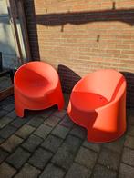 Tuinstoelen kunstof, Tuin en Terras, Ophalen, Gebruikt, Kunststof