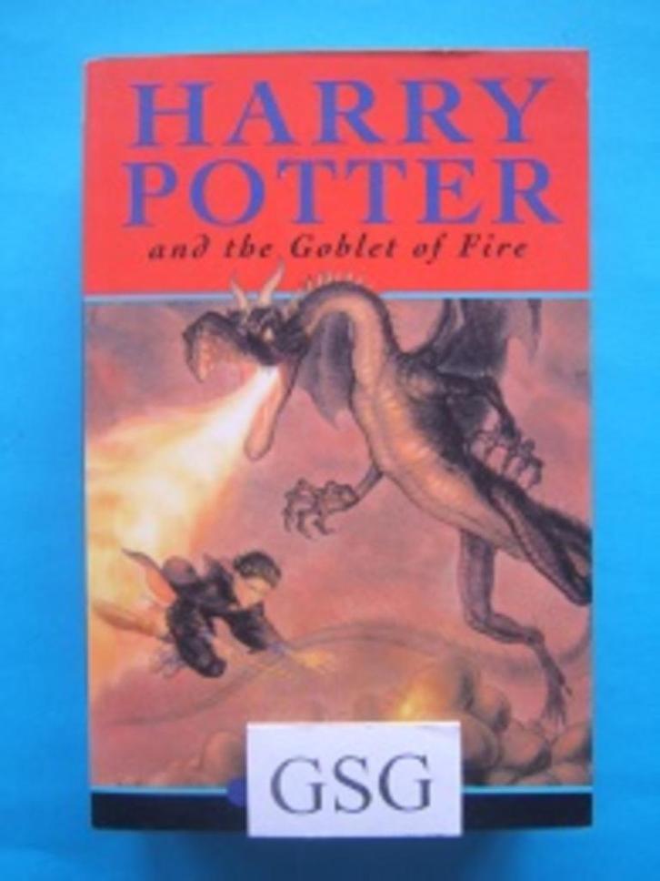 Harry Potter and te goblet of fire nr. 3711-02, Boeken, Kinderboeken | Jeugd | 13 jaar en ouder, Zo goed als nieuw, Ophalen