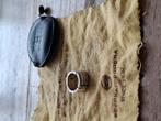 Buddha to Buddha ring, Sieraden, Tassen en Uiterlijk, Ringen, Ophalen of Verzenden, Dame of Heer, Zilver, Zilver