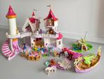 Playmobiel Prinsessenkasteel met Fairies Schip/Draak/Weide, Kinderen en Baby's, Speelgoed | Playmobil, Ophalen, Gebruikt, Complete set