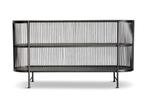 Kast open 149x40x80 cm YINTHE zwart, Ophalen, Gebruikt