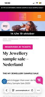 GEZOCHT: kaartje MJ sample salen zaterdag 9:30-11:00, Tickets en Kaartjes, Evenementen en Festivals, Eén persoon