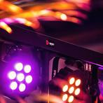 Ayra Par Spots - 2 Sets met Controllers, Muziek en Instrumenten, Licht en Laser, Ophalen of Verzenden, Zo goed als nieuw, Licht