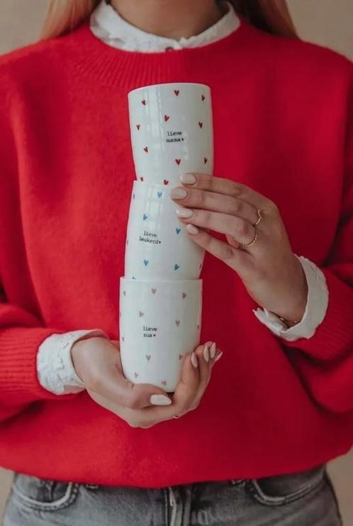 Zusss mok beker theemok, Huis en Inrichting, Keuken | Servies, Nieuw, Overige stijlen, Ophalen of Verzenden